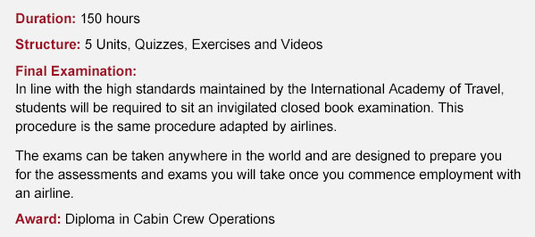 Ready To Fly Diploma In Cabin Crew Operations International